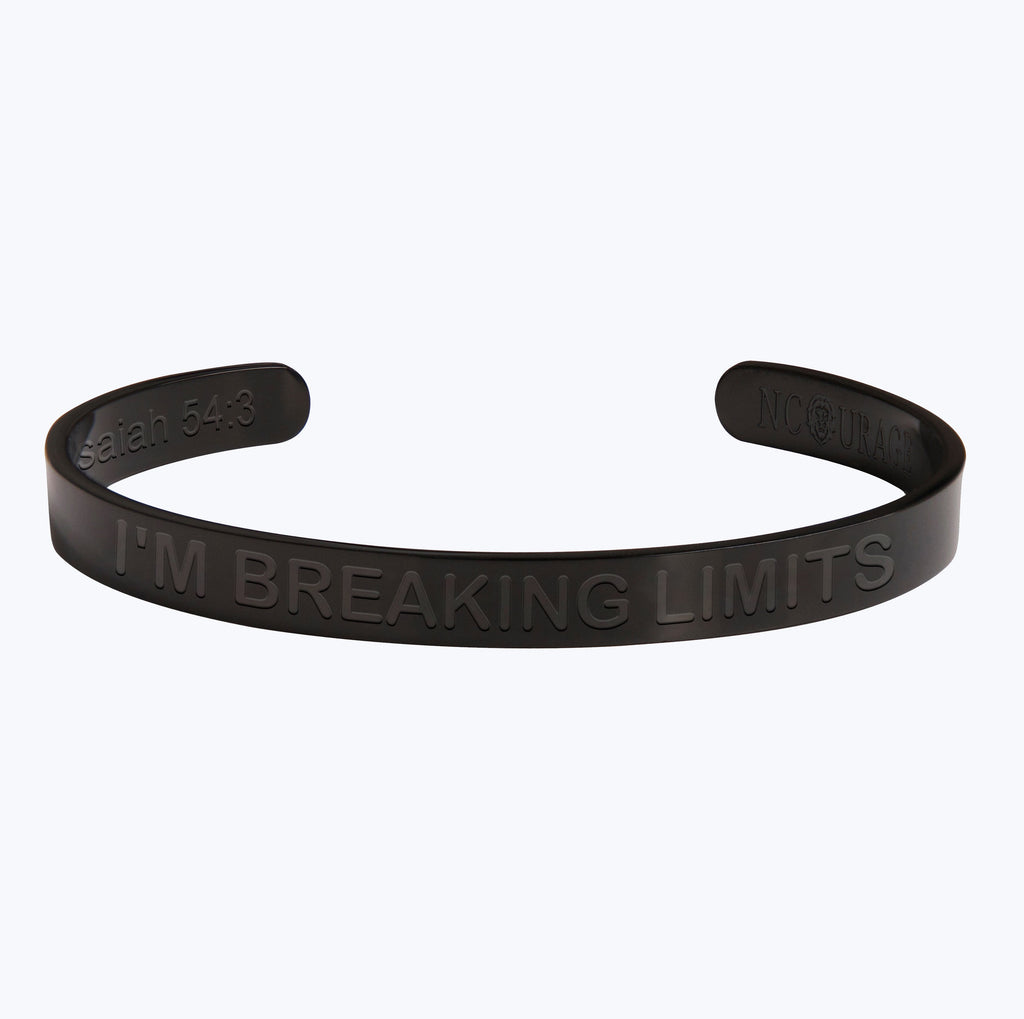 I'M BREAKING LIMITS (7mm) - NCOURAGE Bands and Bracelets