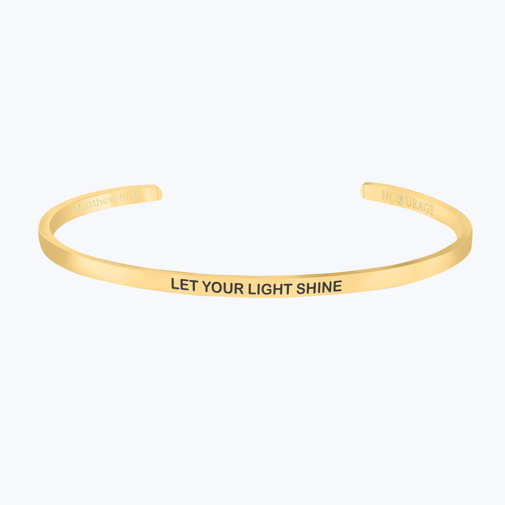 LET YOUR LIGHT SHINE - NCOURAGE Bands and Bracelets